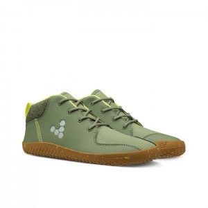 Vivobarefoot Primus Bootie All Weather Juniors Çocuk Bot Yeşil | LYE092174