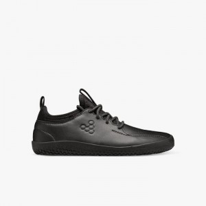 Vivobarefoot Primus School II Juniors Çocuk Spor Ayakkabı Siyah | TJM307684