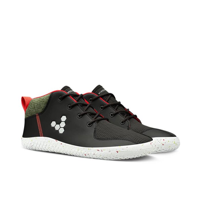 Vivobarefoot Primus Bootie All Weather Juniors Çocuk Bot Siyah | FUA490832